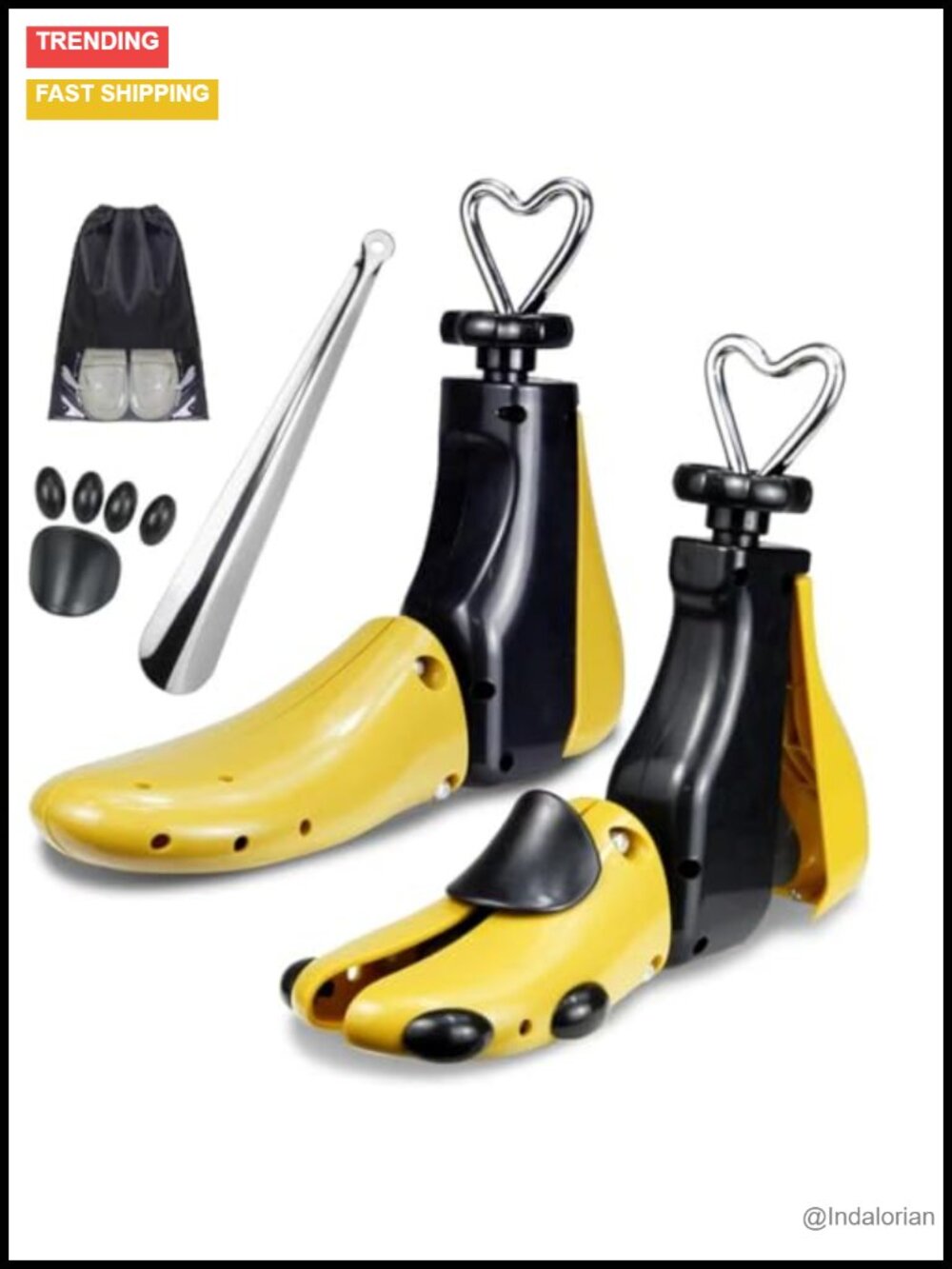 4-Way Adjustable Shoe Stretcher Boot Expander for Wide Feet Men Women